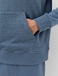 Cotton Rich Ribbed Hoodie