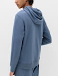 Cotton Rich Ribbed Hoodie