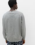 Cotton Rich Loungewear Sweatshirt