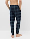 Pure Cotton Checked Jogger