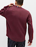 Cotton Rich Graphic Loungewear Sweatshirt
