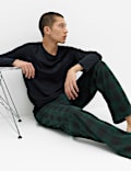 Pure Cotton Checked Pyjama Set