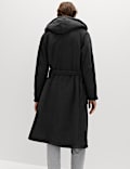 Fleece Supersoft Hooded Dressing Gown