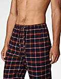 Brushed Cotton Checked Pyjama Set
