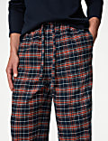 Brushed Cotton Checked Pyjama Set