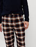 Brushed Cotton Seasonal Checked Pyjama Set