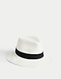 Ručně pletený klobouk Panama
