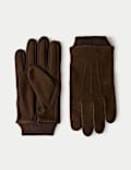 Handschuhe aus Nubukleder