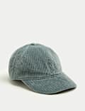 Casquette de baseball épaisse en velours de coton côtelé