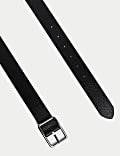 Leather Textured Casual Belt