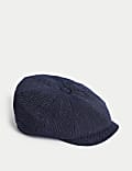 Checked Baker Boy Hat with Stormwear