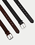 2er-Pack Ledergürtel