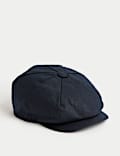 Chapeau style casquette 100 % coton à motif chevrons