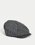 Dogstooth Baker Boy Hat