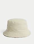Oboustranný klobouk typu „bucket“, s&nbsp;vysokým podílem bavlny