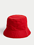 כובע דלי מכותנה טהורה בדוגמת הרינגבון