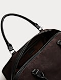 Suede Weekend Bag