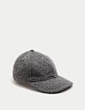 Casquette de baseball en laine mélangée