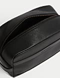 Leather Pebble Grain Washbag