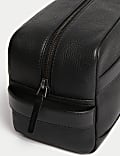 Leather Pebble Grain Washbag