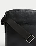 Leather Pebble Grain Cross Body Bag