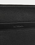 Leren laptophoes
