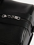 Leather Pebble Grain Weekend Bag