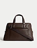 Casual Leather Weekend Bag
