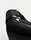 Leather Pebble Grain Cross Body Bag