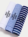 3pk Antibacterial Pure Cotton Handkerchiefs