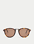Round Polarised Sunglasses