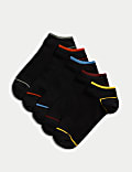 Αθλητικές κάλτσες Trainer Liners™ Cool & Fresh™ με υψηλή περιεκτικότητα σε βαμβάκι, σετ των 5