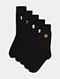 5pk Cool & Fresh™ Cotton Rich Pub Socks