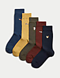 5pk Cool & Fresh™ Cotton Rich Socks