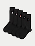 5pk Cool & Fresh™ Sports Cotton Rich Socks
