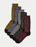 Lot de 5 paires de chaussettes en coton à semelle matelassée Cool & Fresh™