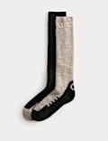 Lot de 2 paires de chaussettes de ski