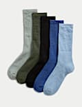 5pk Freshfeet™ Cotton Rich Cushioned Sports Socks