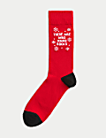 Cotton Rich Xmas Socks