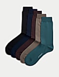 Pack de 5 pares de calcetines de modal de algodón Pima