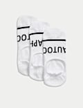 Pack de 3 pares de calcetines Trainer Liners™ invisibles de algodón pima