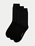 Lot de 3 paires de chaussettes en laine mérinos mélangée