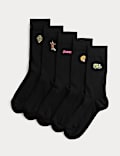 5pk Scooby Doo™ Cotton Rich Socks