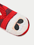 Chaussettes d'intérieur à motif Père Noël