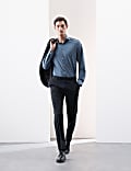 Chemise coupe ajustée en tissu extensible de performance
