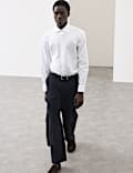 Slim Fit Cotton Performance Shirt
