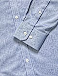 Ultimate Regular Fit Non Iron Cotton Textured Shirt
