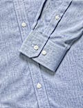 The Ultimate Slim Fit Pure Cotton Non Iron Textured Shirt