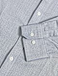 The Ultimate Slim Fit Pure Cotton Non Iron Textured Shirt