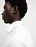 Slim Fit Non Iron Pure Cotton Twill Shirt